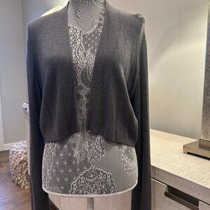 Ann Taylor Cropped Open Shrug